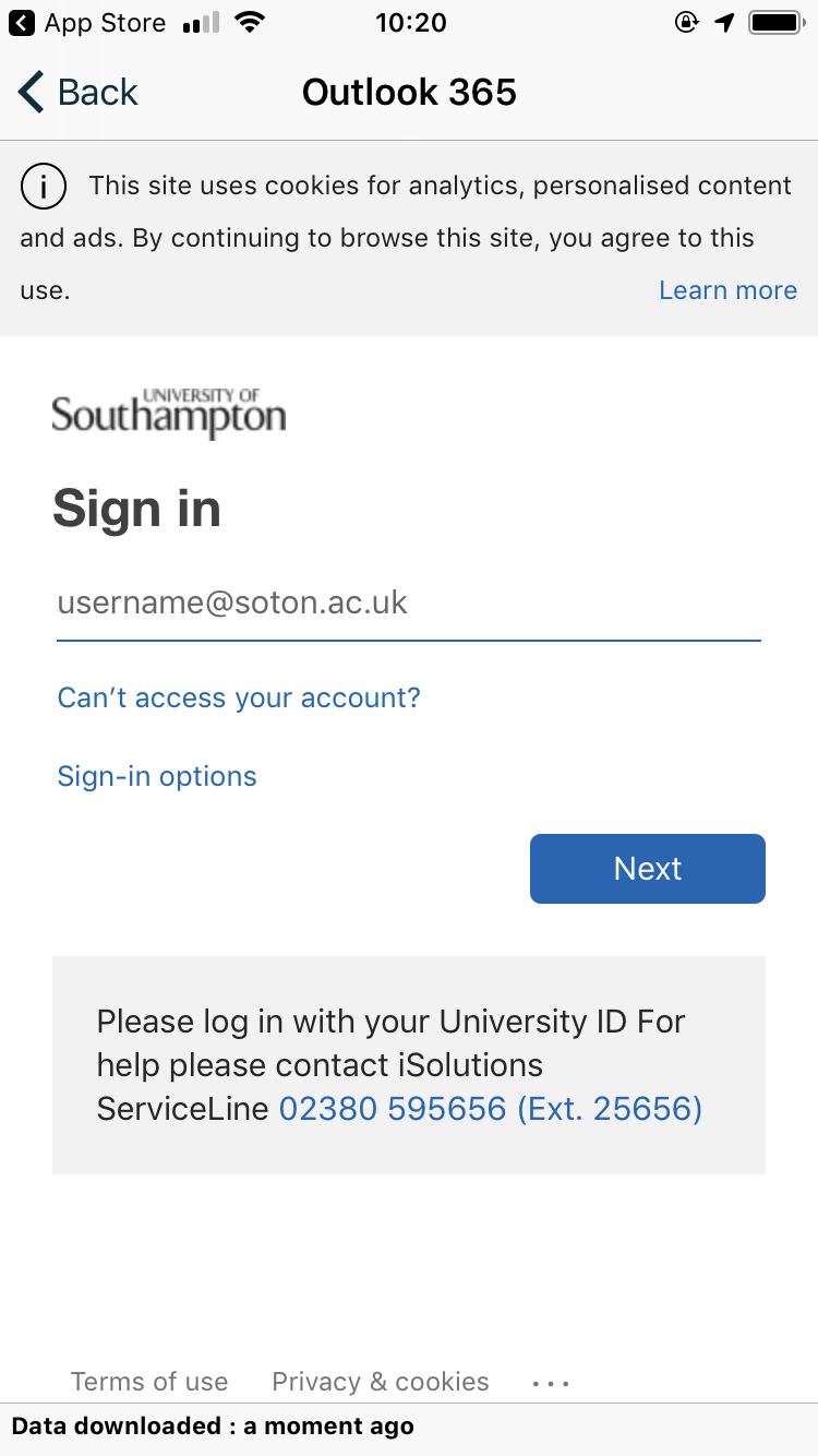 e assignments southampton login